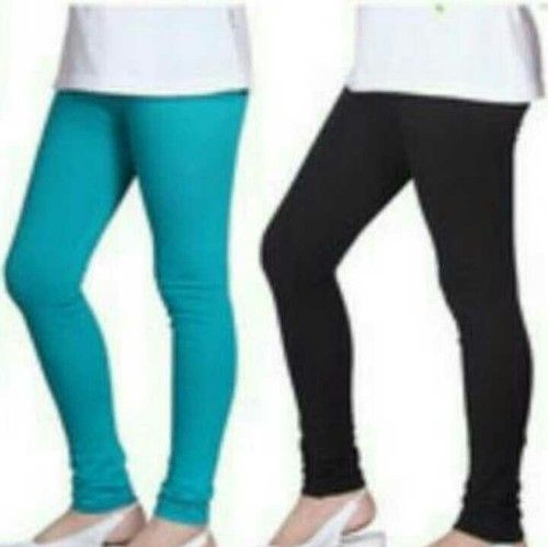 Cotton Ladies Plain Lycra Leggings