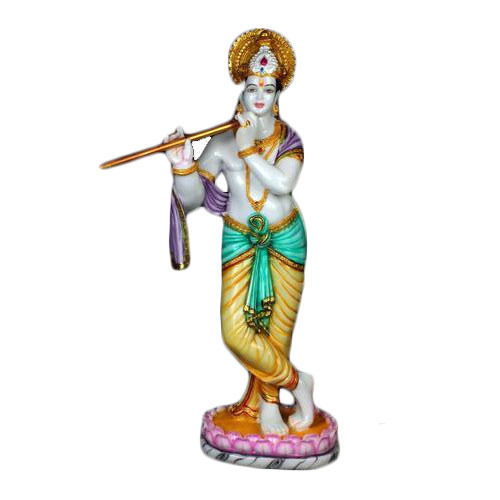 Polymarble Krishna God Statue