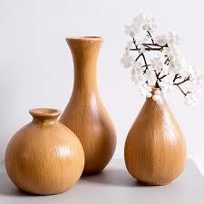 Pure Wooden Flower Vase
