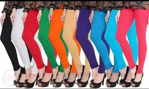 Dry Cleaning Regular Fit Cotton Leggings For Ladies