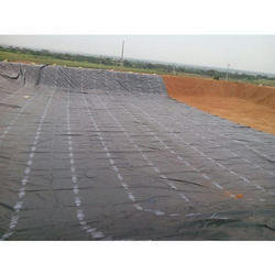 Black Plastic Canal Liner