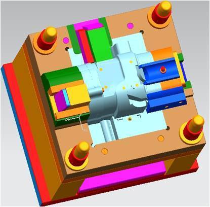 Injection Mould For Cowling Cylinder