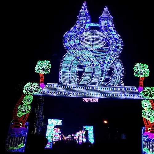 LED Light Decoration Services By Modern Electric And Sound & Event Management