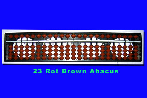 Plastics 23 Rot Brown Abacus