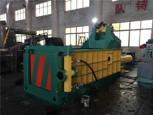 Integral And Horizontal Type Economical Used Scrap Metal Baling Machine