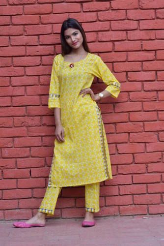 Ladies Kurti With Pants 103