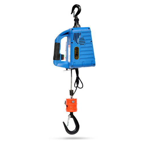 Mini Portable Electric Hoist Capacity: 200Kg/300Kg/500Kg