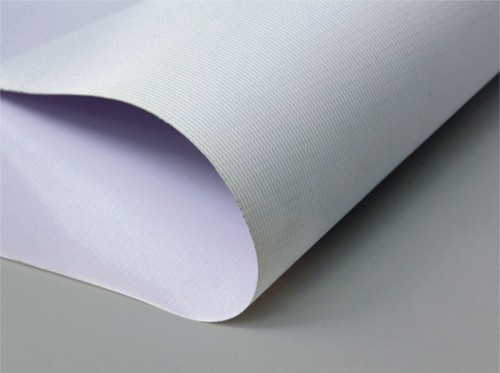 Transparent and White Color Frontlit Flex 220 GSM