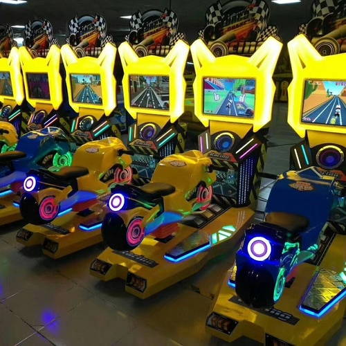 Crazy Moto Amusement Coin Operated Racing Game Machine