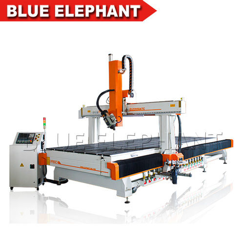 High Speed 2000*5000Mm Carousel 2050 Atc Cnc Router Machine [Spindle Can Swing 180 Degree]