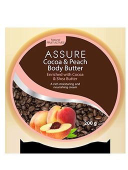 Assure Cocoa And Peach Body Butter Lotion