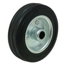 Black Rubber Caster Wheel