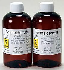 Formaldehyde - Colorless Gas for Adhesives, Wood Products, Fabrics, Insulation