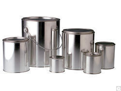 Plain Metal Paint Cans