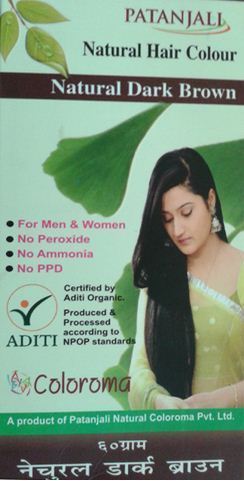 Styling Products Natural Dark Brown Hair Color at Best Price in Haridwar |  Patanjali Natural Coloroma Pvt. Ltd.