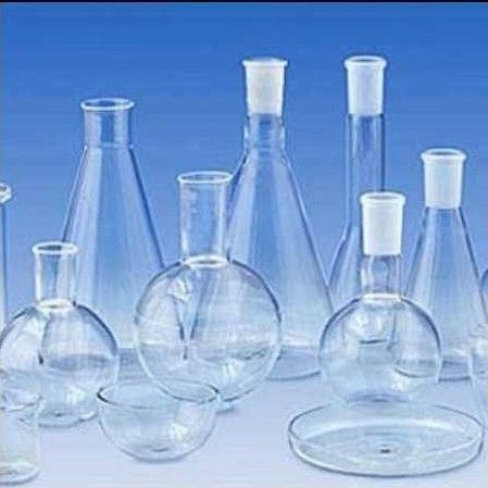 Laboratory Glassware Test Glass Flasks And Tubes