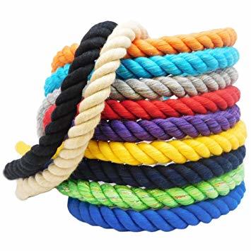 Durable Colored Plastic Rope