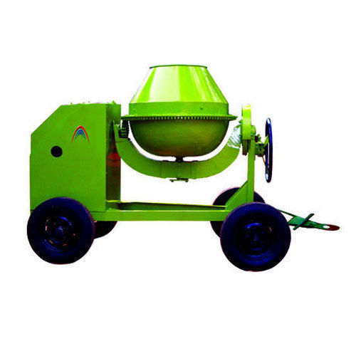 Semi-Automatic Concrete Mixer Machine