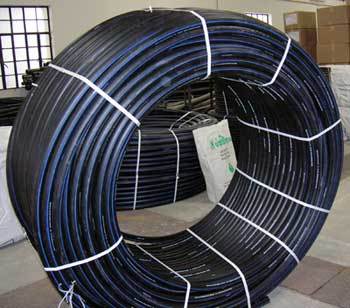 Strong Black Polyethylene Pipe