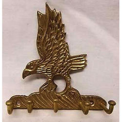 Eagle Designs Brass Key Hook with 5 Hook