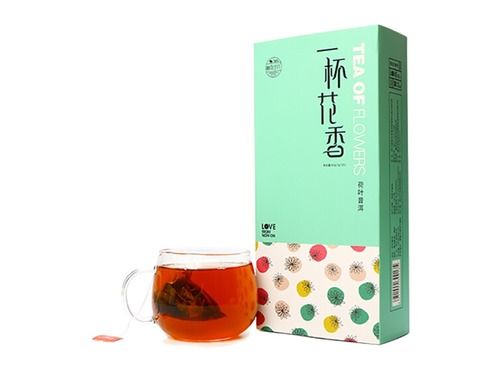 Lotus Leaf Tea Pu-Erh Herbal Tea Bags - 20 Bags