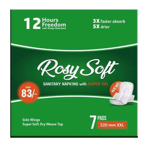 Rosy Soft Sanitary Napkins