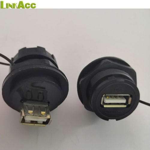 Waterproof USB A Female To Female Connector