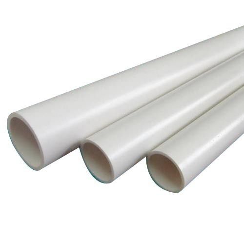 White PVC Electrical Conduit Pipes