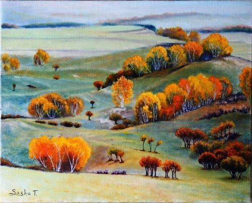 Autumn Landscape Painting