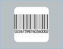 Printed Security Barcode Labels