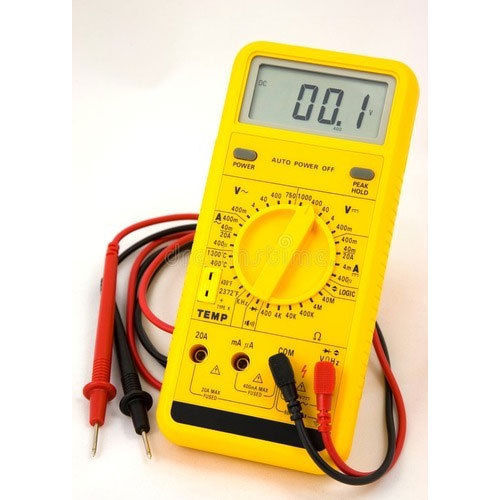 Digital Multimeter For Measuring Temperature