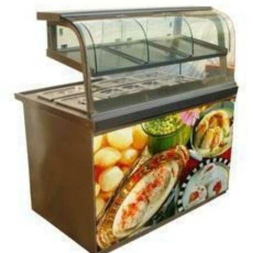 Fast Food Chaat Display Counter