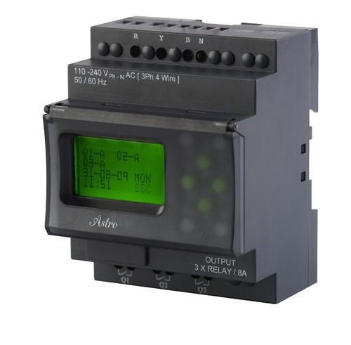 Panel-Mounted Heat Resistant Electrical Single Channel Astronomical Time Switch