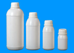 Pesticides Plastic Round Bottles
