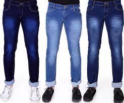 Summer Shaded Denim Jeans For Mens