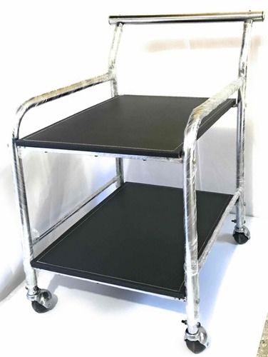 Dexaglobal Golden Home Bullet Serving Trolley (Black)