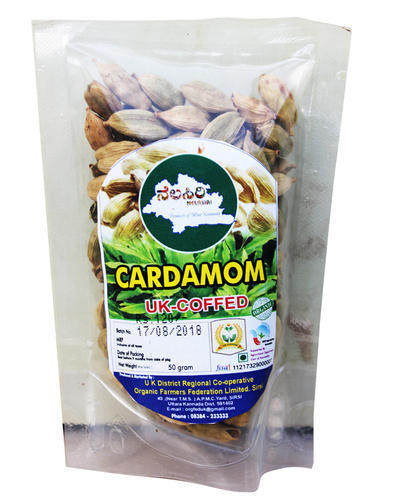 Dried Organic Green Cardamom
