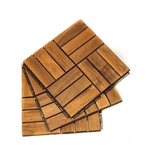 High Quality Teak Wood Deck Tiles