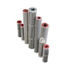 Stainless Steel Filter Cartridges - 1 Inch Inside Diameter, 2.7 Inch Outside Diameter, Nominal Lengths 9.75 to 40 Inches | Corrosion Resistant, Low Maintenance, High Durability, Quality Tested, Longer Life