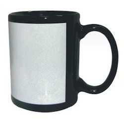 Black White Color Mug