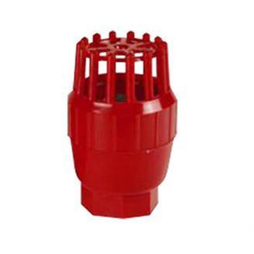 Red Color PVC Foot Valve