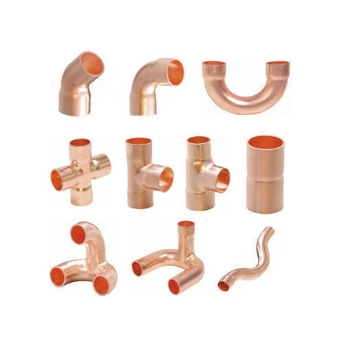 Sliver Copper Cross Pipe Fitting