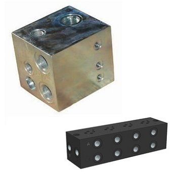 Single Hydraulic Manifold Block