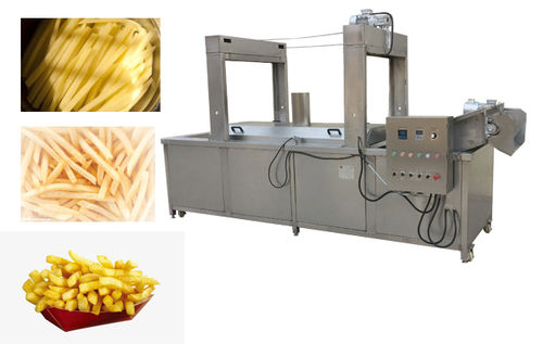 Continuous French Fries Frying Machine