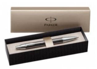 Deep Gun Metal Chiselled Ballpoint Pen (Parker IM Premium)