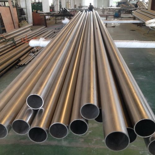 Sliver Titanium Welded Pipe, Tube