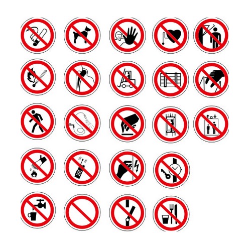 Superior Quality Prohibition Signs By SAMEEKSHA LIFE SAFETY EQUIPMENTS INDIA PRIVATE LIMITED