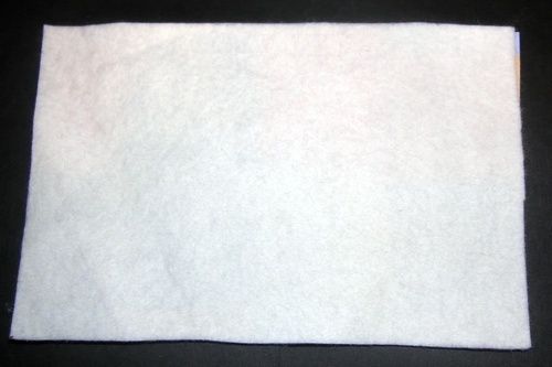 White Color Viscose Felt Sheet