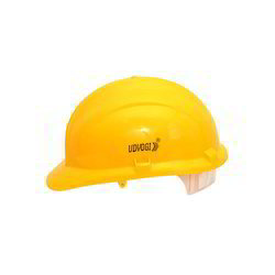 Yellow Udyogi Safety Helmet