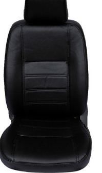 Autofurnish Ice Black Leatherite Car Seat Covers